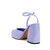 The Uplift Ankle Strap Sandal - Sweet Lavender