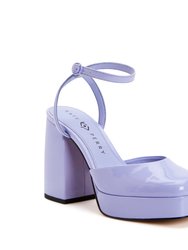 The Uplift Ankle Strap Sandal - Sweet Lavender - Sweet Lavender
