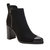 The Zaina Bootie In Microsuede