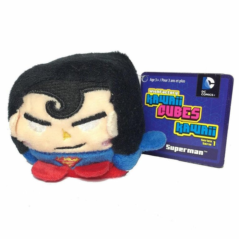 Kawaii Cubes DC Comics Superman Plush