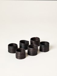 Napkin Rings, Set of 6