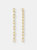 Elongated Chain Link Earrings Short - Default Title