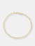 KBH x Gab: Linked Up Anklet - 14K Yellow Gold