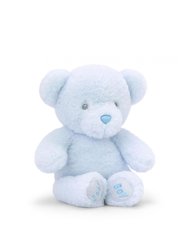 Keel Toys Baby Boys Bear Plush Toy (Blue) (16cm) - Blue