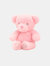 Keel Toys Baby Girls Bear Plush Toy (Pink) (25cm) - Pink