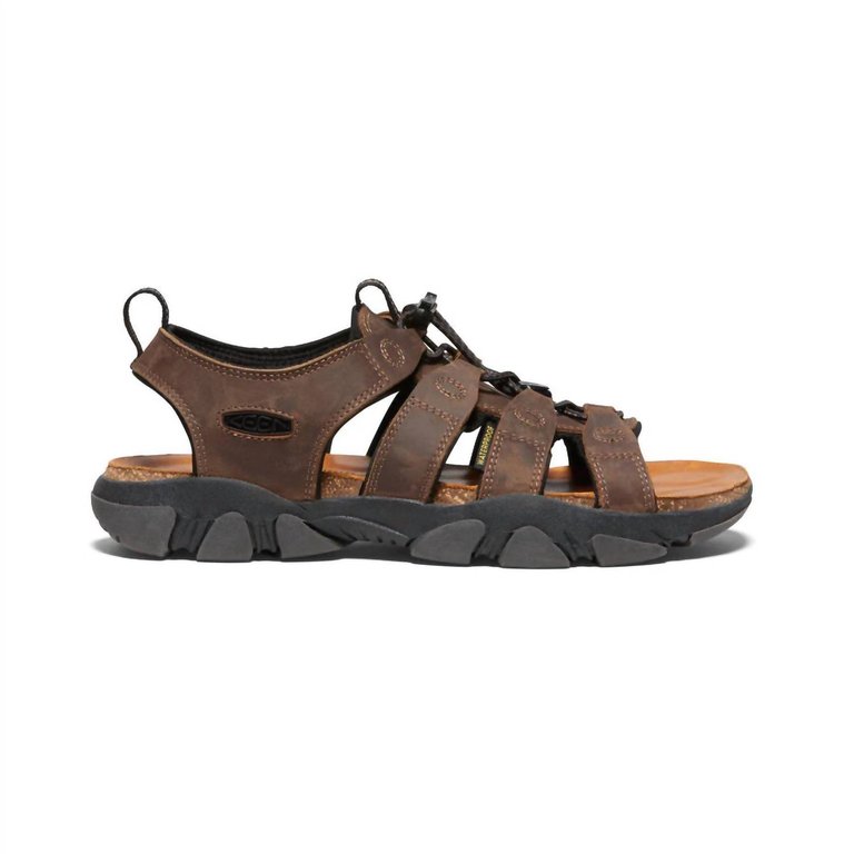 Men's Daytona Ii Open-Toe Walking Sandal In Bison/black - Bison/Black