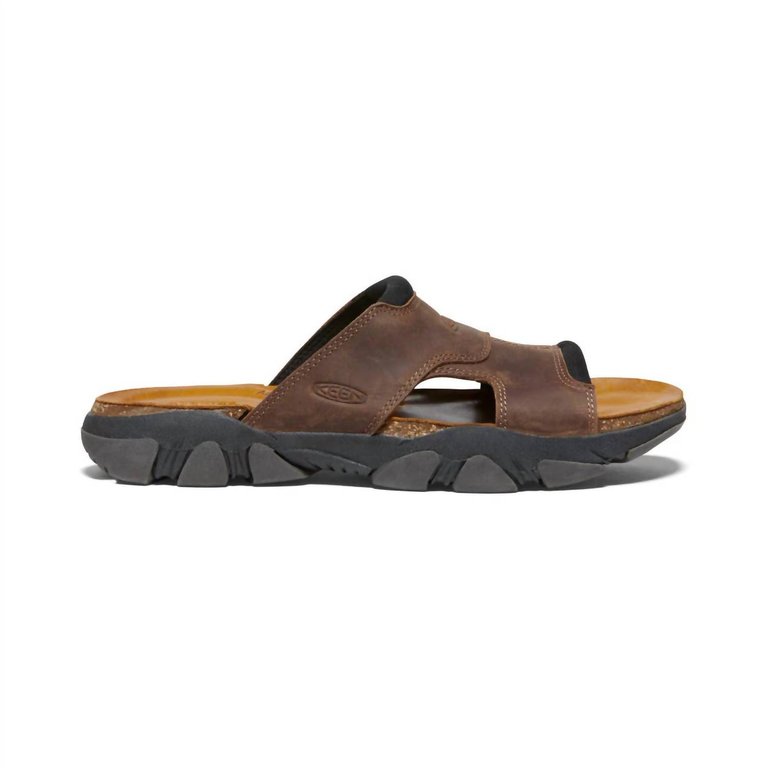 Men's Daytona Ii Slide Sandal In Bison/black - Bison/Black