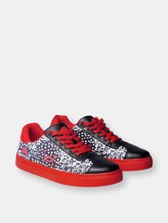 Men's Love Note Kiet LImited Edition Classic Sneaker - Red/Black