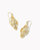 Abbie Drop Earrings In Gold - Gold