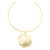 Connor Necklace In Gold Plated Brass/white Cz - Gold Plated Brass/white Cz