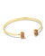 Grayson Gold Stone Cuff Bracelet In Spice Drusy - Spice Drusy