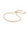 Ott Adjustable Chain Bracelet In Gold - Gold