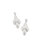 Women's Abbie Metal Drop Earrings In Silver - Silver