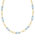 Women's Ainsley Convertible Chain Necklace In Gold/light Blue Enamel - Gold/light Blue Enamel