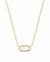 Women's Elisa Necklace In Gold Ivory Mop