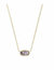 Women's Elisa Necklace In Gold Purple Amethyst