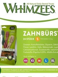 Whimzees Brush Pre Pack Dog Chew (May Vary) (4.5 inch)