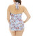 Daydreamer Paisley High Neck One Piece Swimsuit - Plus Size In Kkc Daydreamer Paisley