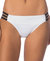 Stompin Stilettos Sporty Hipster Bikini Bottom In White - White