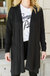 Lisa Cardigan In Black - Black