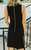 Sloan A-Line Dress In Black