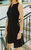 Sloan A-Line Dress In Black - Black