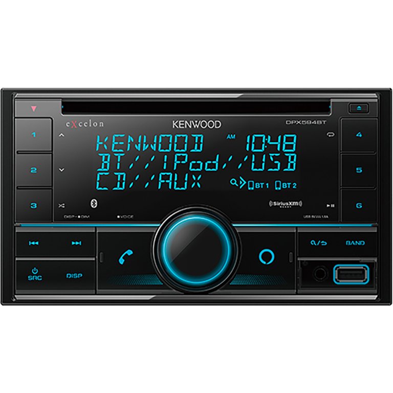 2-Din CD Receiver with Bluetooth