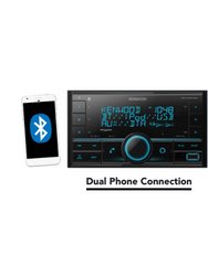 2-DIN Media Receiver with Bluetooth and Alexa