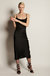 Minimal Slip Dress - Black
