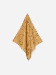 Henri Block Print Napkin Set of 2 - Sand