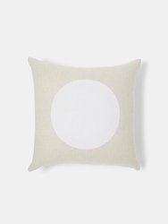 Sonny Block Print Pillow - Natural/Cream