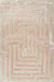 Anatolia Hand-Tufted Maze Rug - Peony Pink