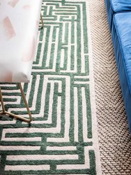 Anatolia Hand-Tufted Maze Rug