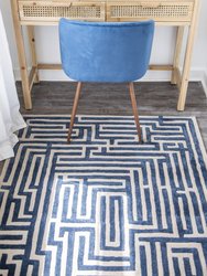 Anatolia Hand-Tufted Maze Rug