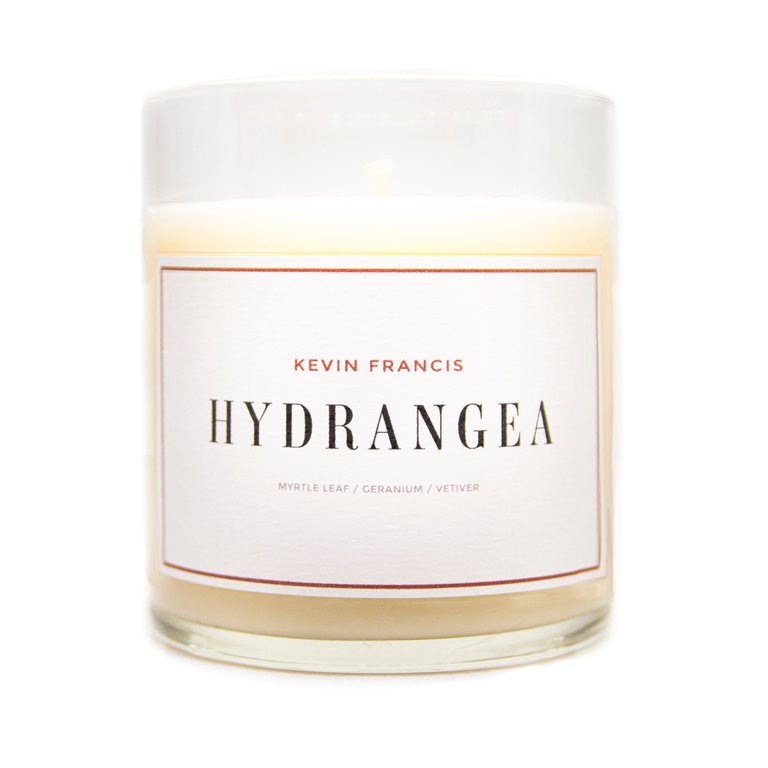 Hydrangea Scented Luxury Candle