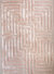 Knossos Hand-Tufted Maze Rug - Peony Pink