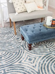 Lucca Hand-Tufted Maze Rug