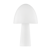 Modern White Mushroom Table Lamp - Soft White