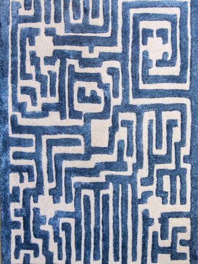 Kevin Francis Design Theseus Hand-Tufted Maze Rug product