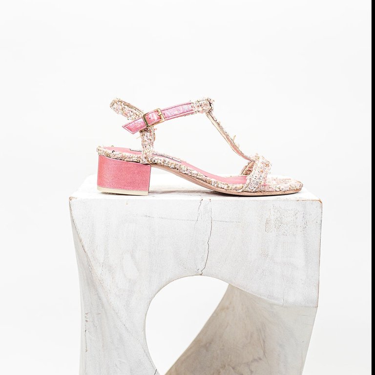 Maria Sandal - Pink Multi