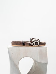 Rita Slides | Final Sale - Brown