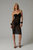 Ruched Tulle Dress - Black