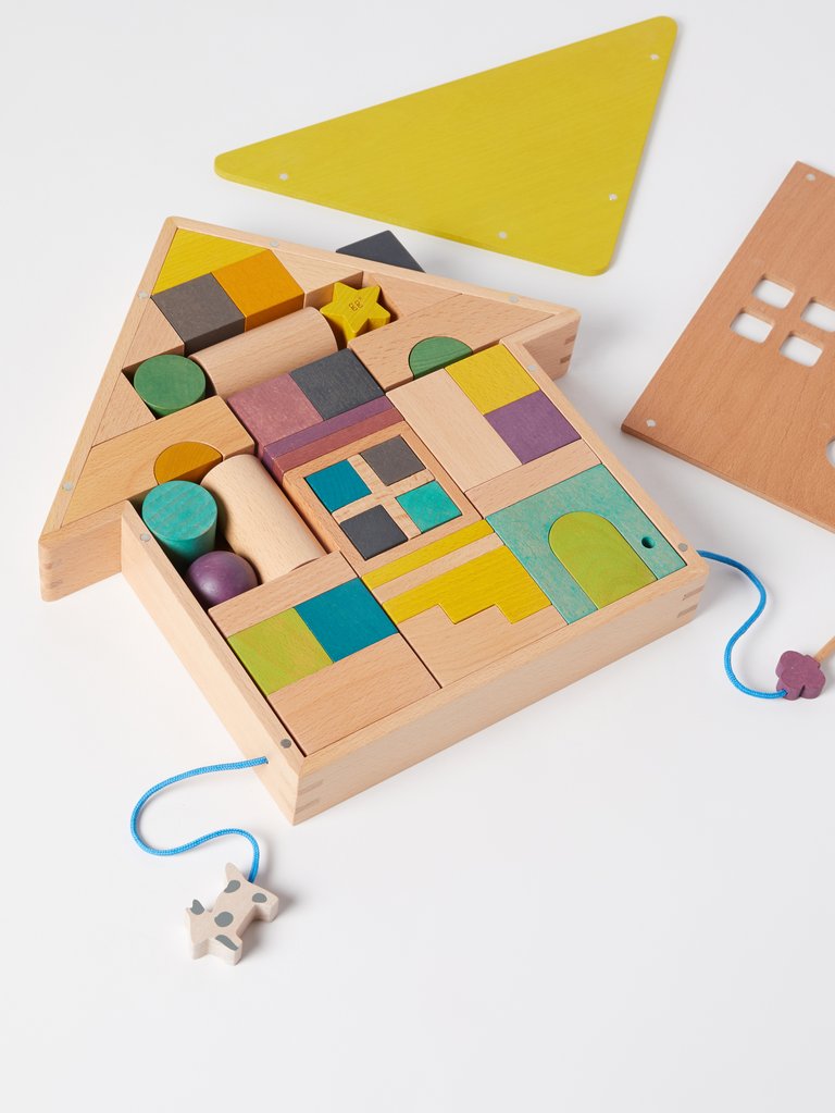 Tsumiki Wooden House Building Blocks