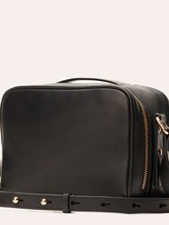 Boxed Crossbody Handbags - Black