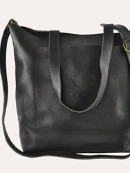 Journalist Tote - Black