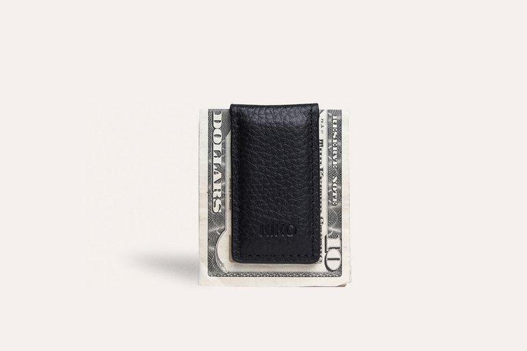 Magnetic Money Clip - Black