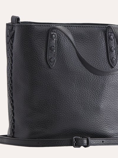 Kiko Leather Side Weaved Tote product