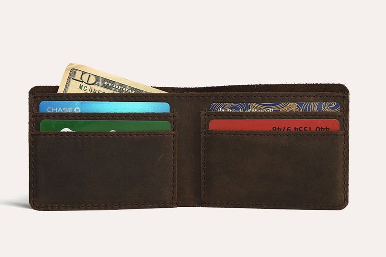 Step Up Wallet - Brown