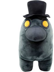 Yume Among Us 12 Inch Plush - Black Plague Doctor