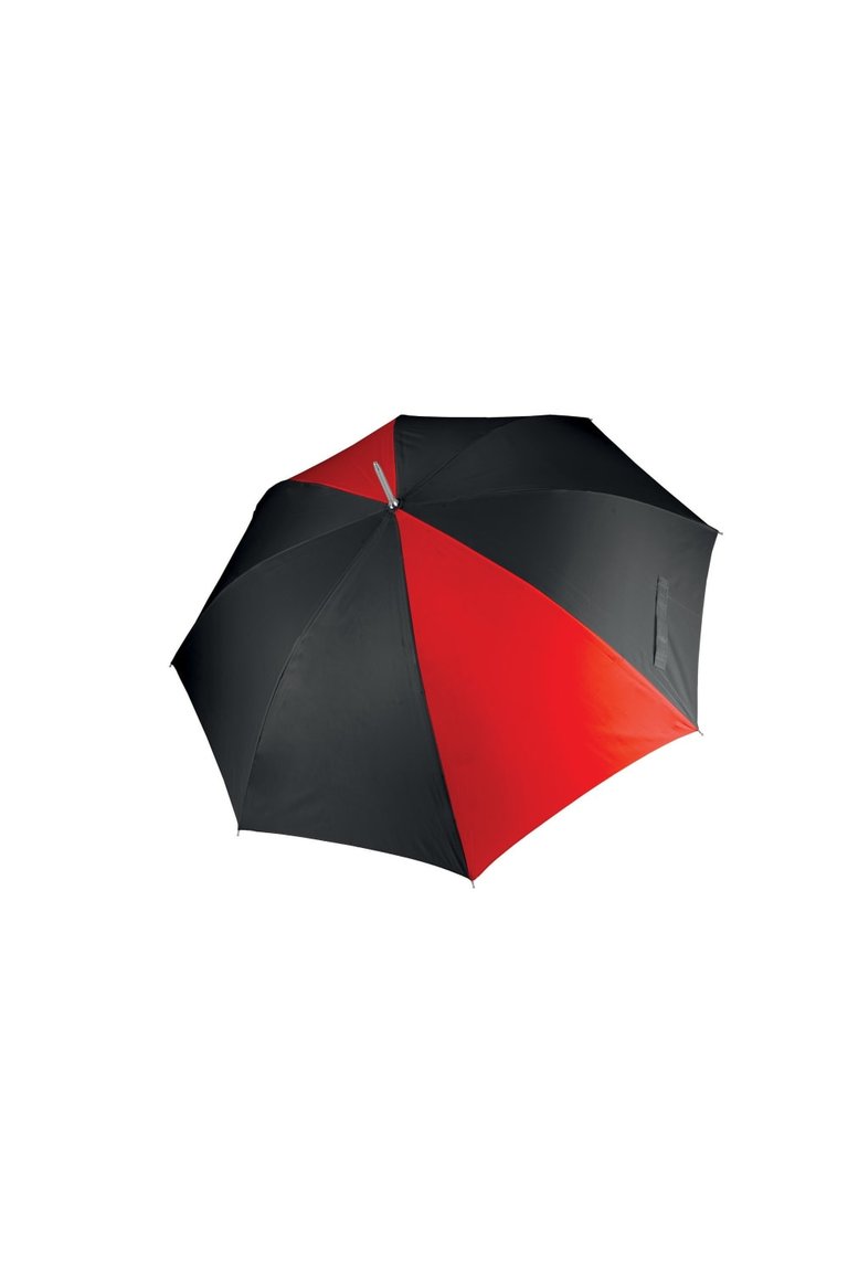 Kimood Unisex Auto Opening Golf Umbrella (Pack of 2) (Black/ Red) (One Size) - Black/ Red